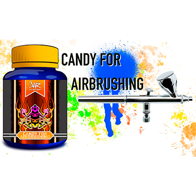 Специальные ультранасыщеные кенди краски для аэрографии.